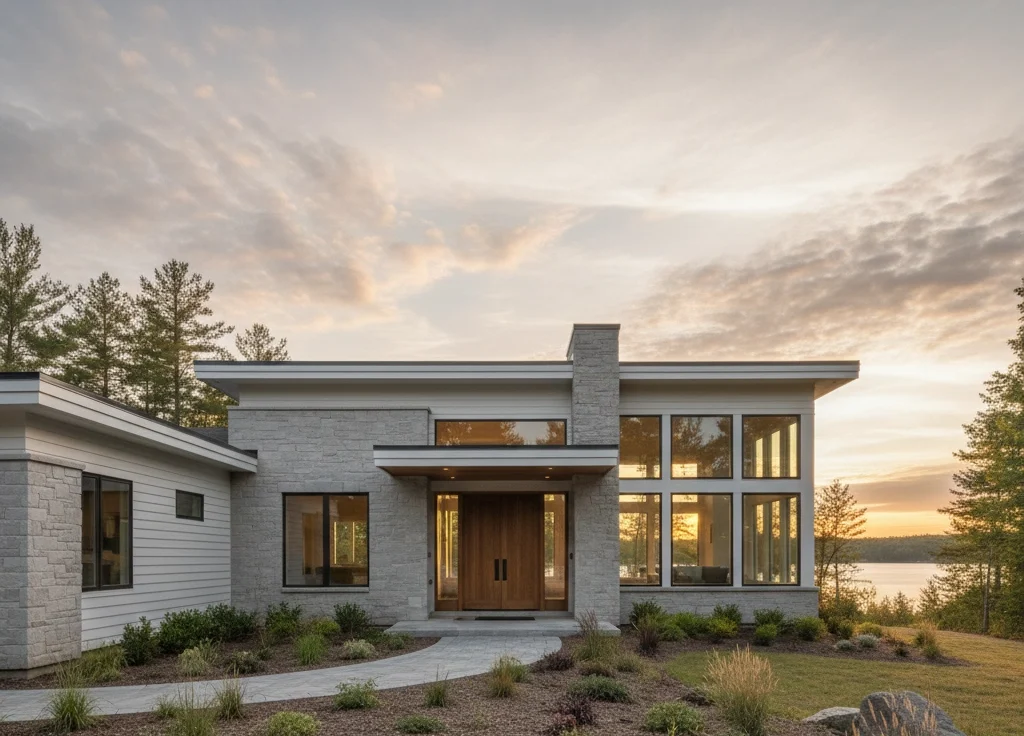 custom home builder in maine, we build luxury homes in central and southern maine